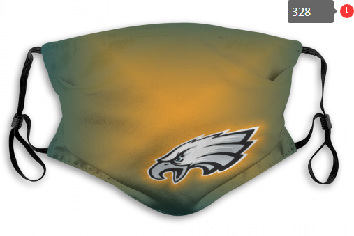 NFL Philadelphia Eagles #6 Dust mask with filter->nfl dust mask->Sports Accessory
